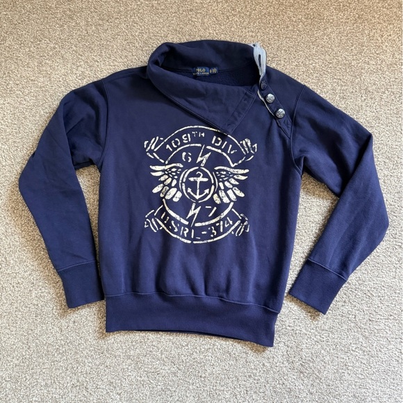 Polo Ralph Lauren Other - Polo by Ralph Lauren Navy Sweater with Light Emblem